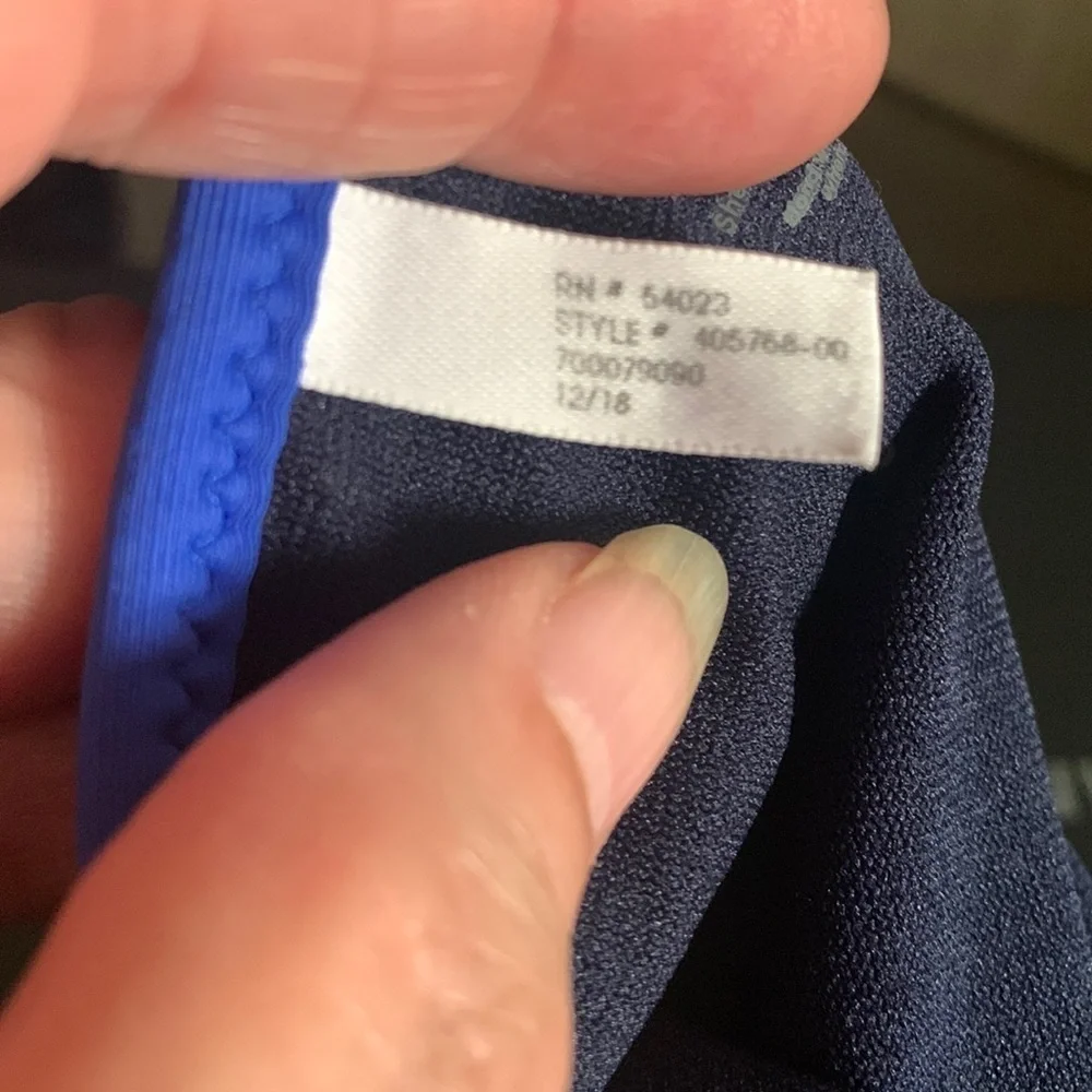 Athleta Navy Blue Swim Bottom